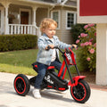 AIYAPLAY Kids Tricycle Baby Trike, Kids Trike with Pedal, 3 Wheel Toddler Balance Bike for Indoor Outdoor Use, Red - SGP Garden Ltd