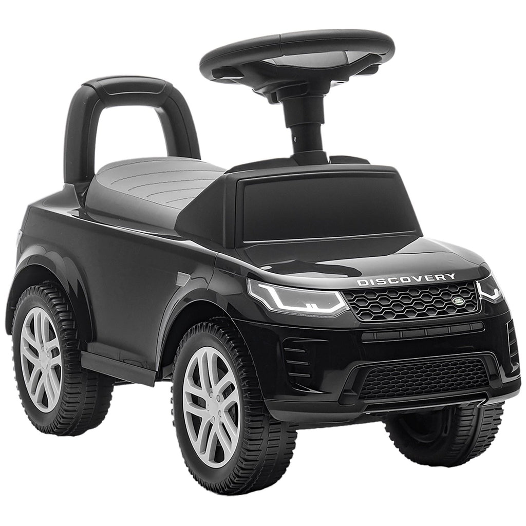 AIYAPLAY Land Rover Licensed Toddler Ride on Car with Horn, Engine Sounds, Under-Seat Storage, for 18-36 Months, Black - SGP Garden Ltd