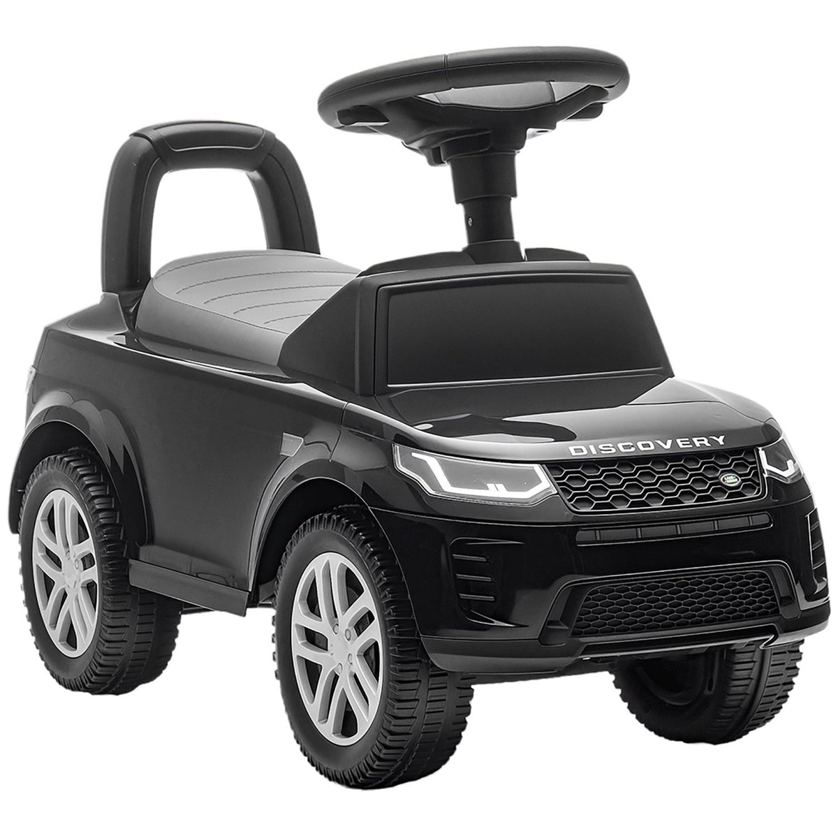 AIYAPLAY Land Rover Licensed Toddler Ride on Car with Horn, Engine Sounds, Under-Seat Storage, for 18-36 Months, Black - SGP Garden Ltd