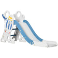 AIYAPLAY Space-Themed Baby Slide, Indoor Freestanding Kids Slide, for Ages 1.5-3 Years - Blue - SGP Garden Ltd