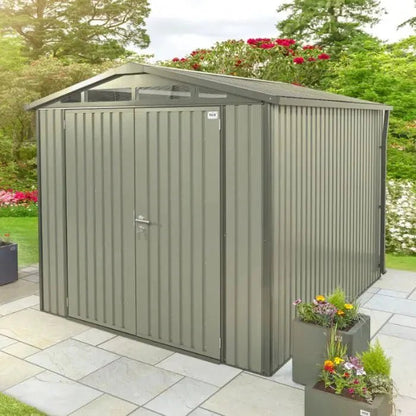 Alton Shed 10FT x 6FT W 3m x D 1.84m x H 2.13m Green - SGP Garden Ltd
