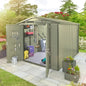 Alton Shed 10FT x 8FT W 3m x D 2.44m x H 2.13m Green - SGP Garden Ltd