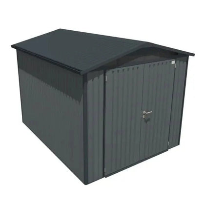 Alton Shed 10FT x 8FT W 3m x D 2.44m x H 2.13m Grey - SGP Garden Ltd