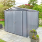 Alton Shed 10FT x 8FT W 3m x D 2.44m x H 2.13m Grey - SGP Garden Ltd