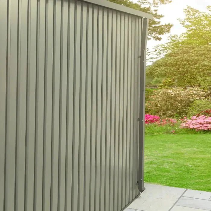 Alton Shed 6FT x 6FT W 1.8m x D 1.84m x H 2.13m Green - SGP Garden Ltd