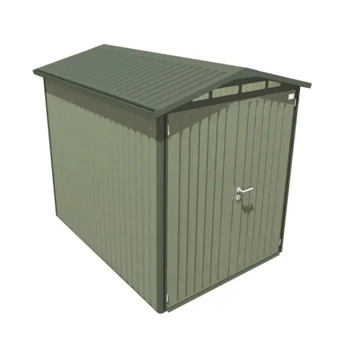Alton Shed 8FT x 6FT W 2.4m x D 1.84m x H 2.13m Green - SGP Garden Ltd