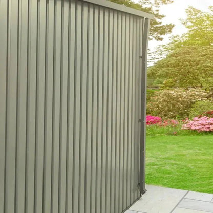 Alton Shed 8FT x 6FT W 2.4m x D 1.84m x H 2.13m Green - SGP Garden Ltd