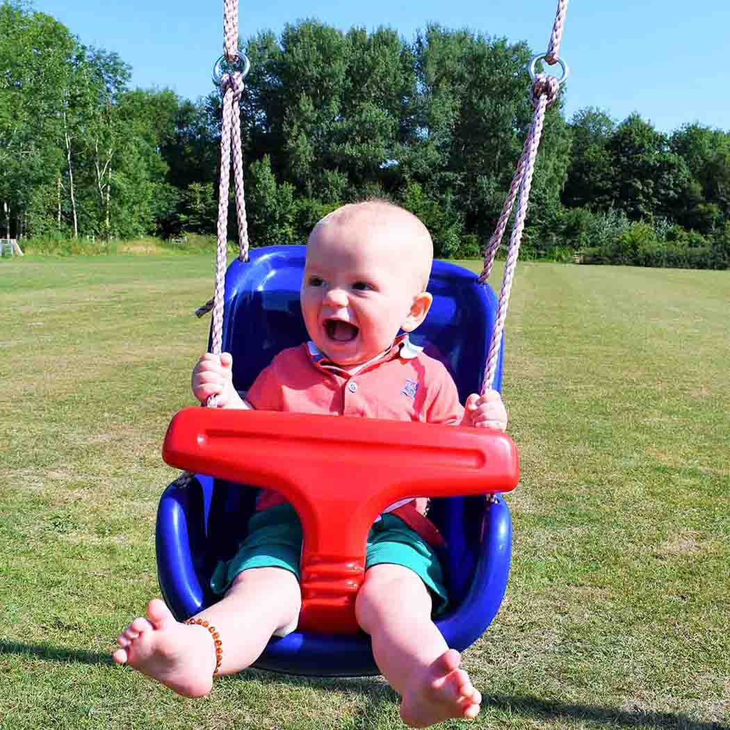 Baby Swing Seat - Blue Deluxe - Safe & Comfortable - SGP Garden Ltd