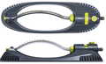Bar Oscillating Lawn Sprinkler Lime Outdoor Watering Kit DIY Workshop Accessory - SGP Garden Ltd