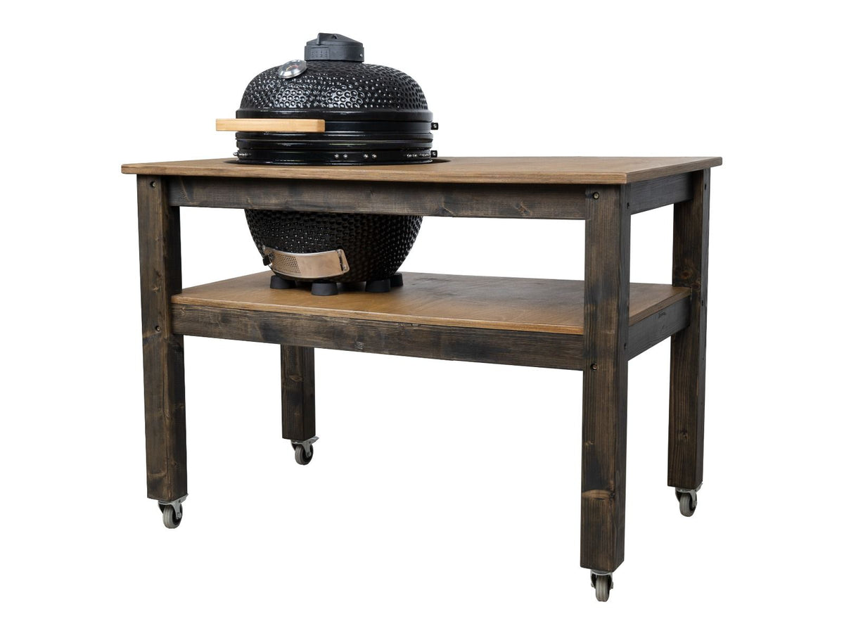 BBQ Space Outdoor Kitchen Islands, for Kamado Bono Limited Ceramic smoker (1.6m Length, with wheels) - SGP Garden Ltd