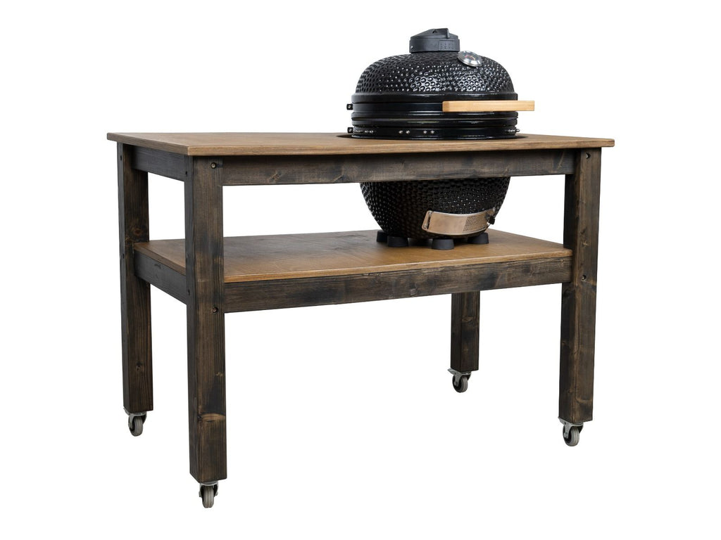 BBQ Space Outdoor Kitchen Islands, for Kamado Bono Media Ceramic smoker (1.6m Length, with wheels) - SGP Garden Ltd
