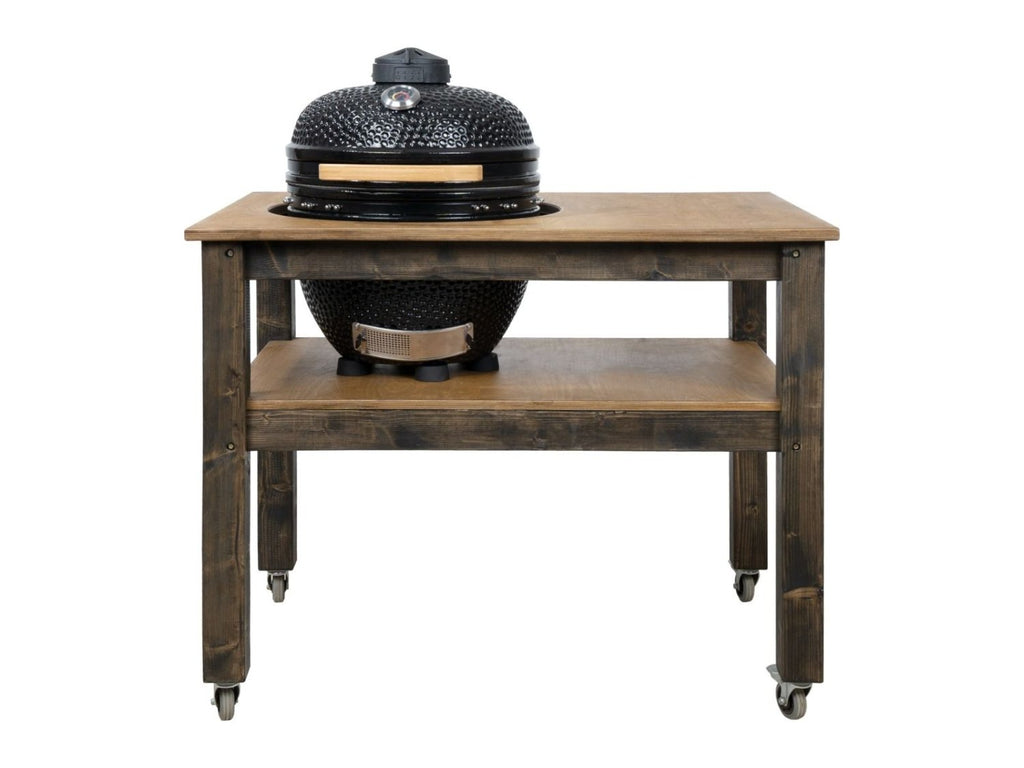 BBQ Space Outdoor Kitchen Islands, for Kamado Bono Minimo Ceramic smoker (1.2m Length, with wheels) - SGP Garden Ltd