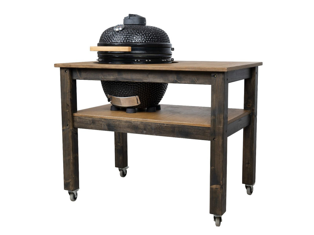 BBQ Space Outdoor Kitchen Islands, for Kamado Joe (Junior) Ceramic smoker (1.2m Length, with wheels) - SGP Garden Ltd