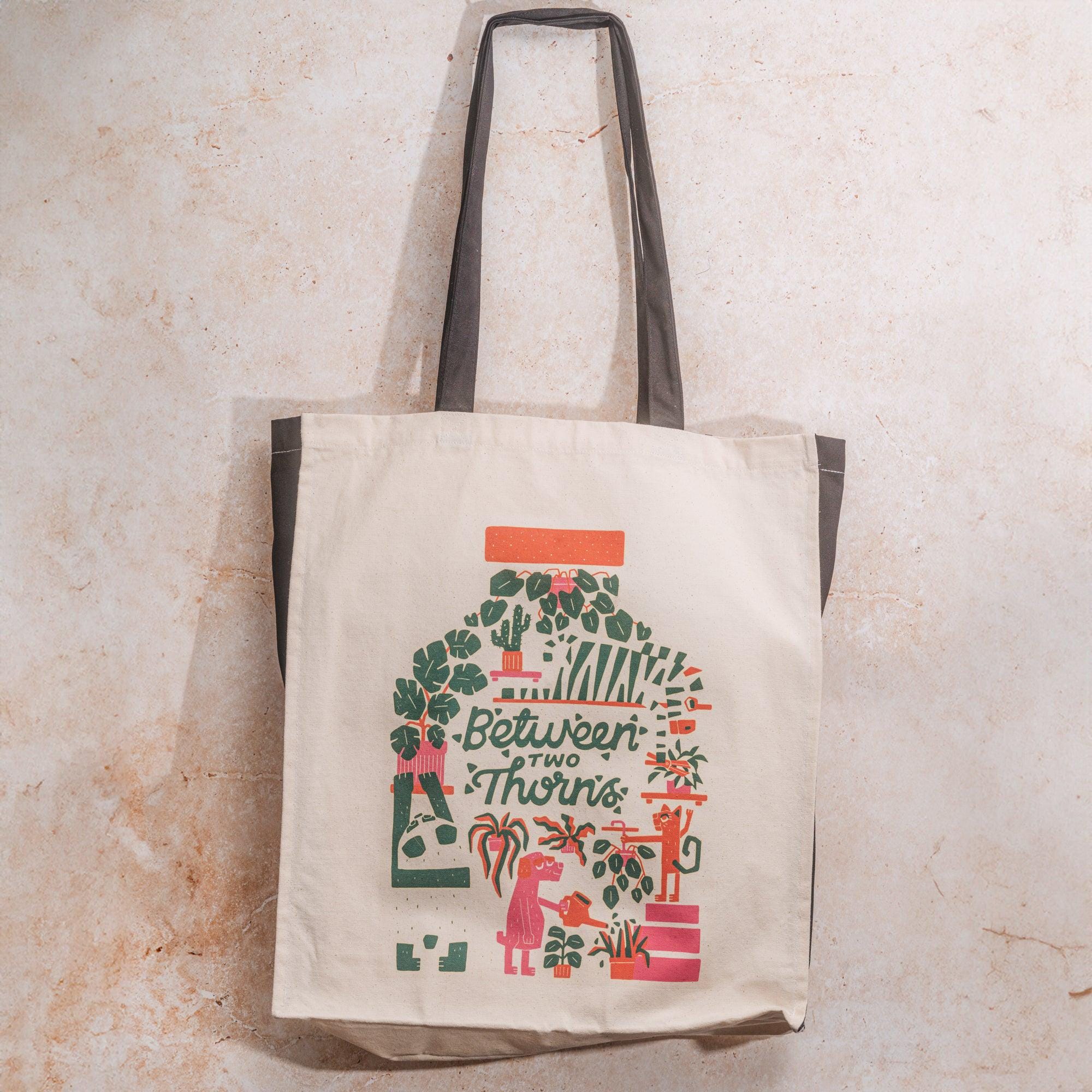 Between Two Thorns - Canvas Tote Bag - SGP Garden Ltd