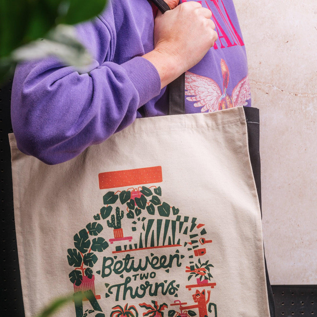 Between Two Thorns - Canvas Tote Bag - SGP Garden Ltd