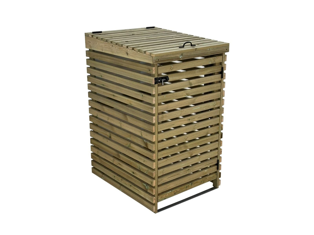 Binhaven Slatted Wheelie Bin Storage Unit - SGP Garden Ltd