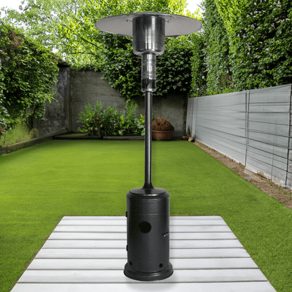 Black Capri 12.5kW Outdoor Heater - SGP Garden Ltd