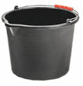 Black PP Bucket 20L Outdoor Watering Kit DIY Workshop Accessory - SGP Garden Ltd