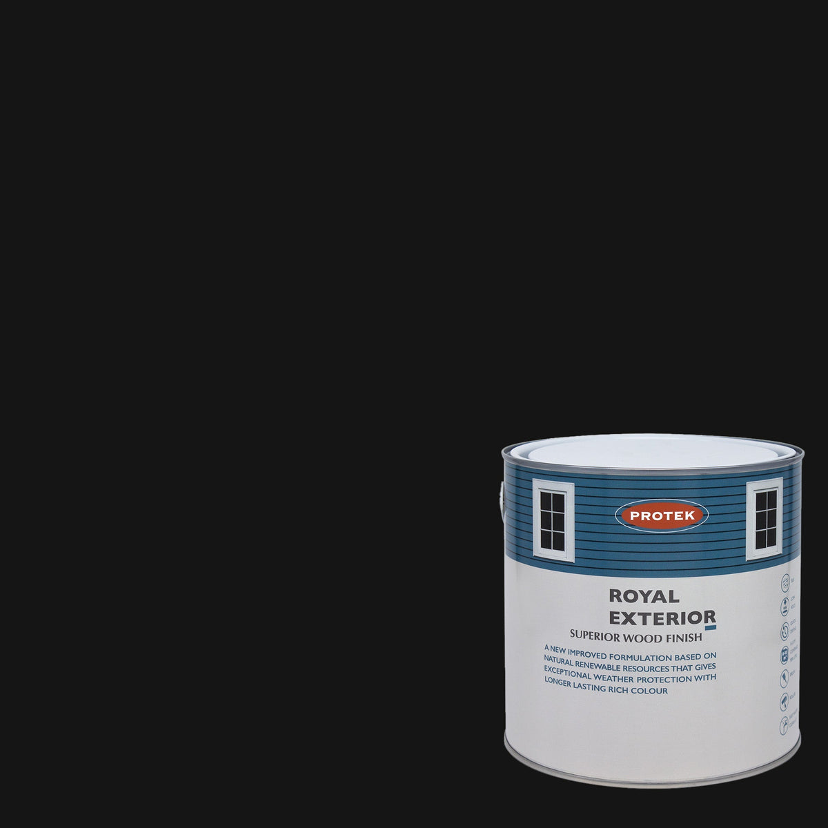 Black - Royal Exterior Paint - SGP Garden Ltd