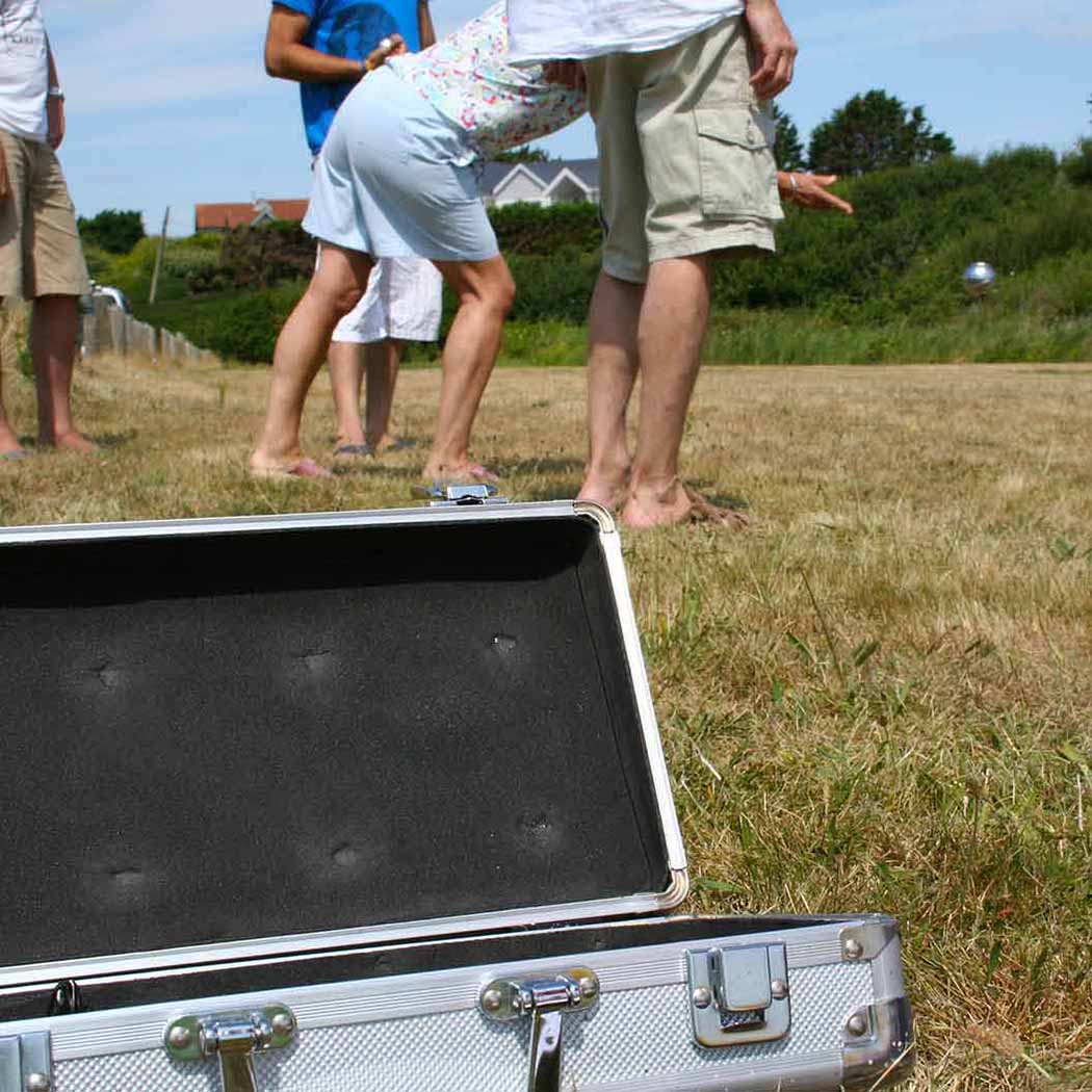 Boules Set in Metal Box - Outdoor Game - SGP Garden Ltd