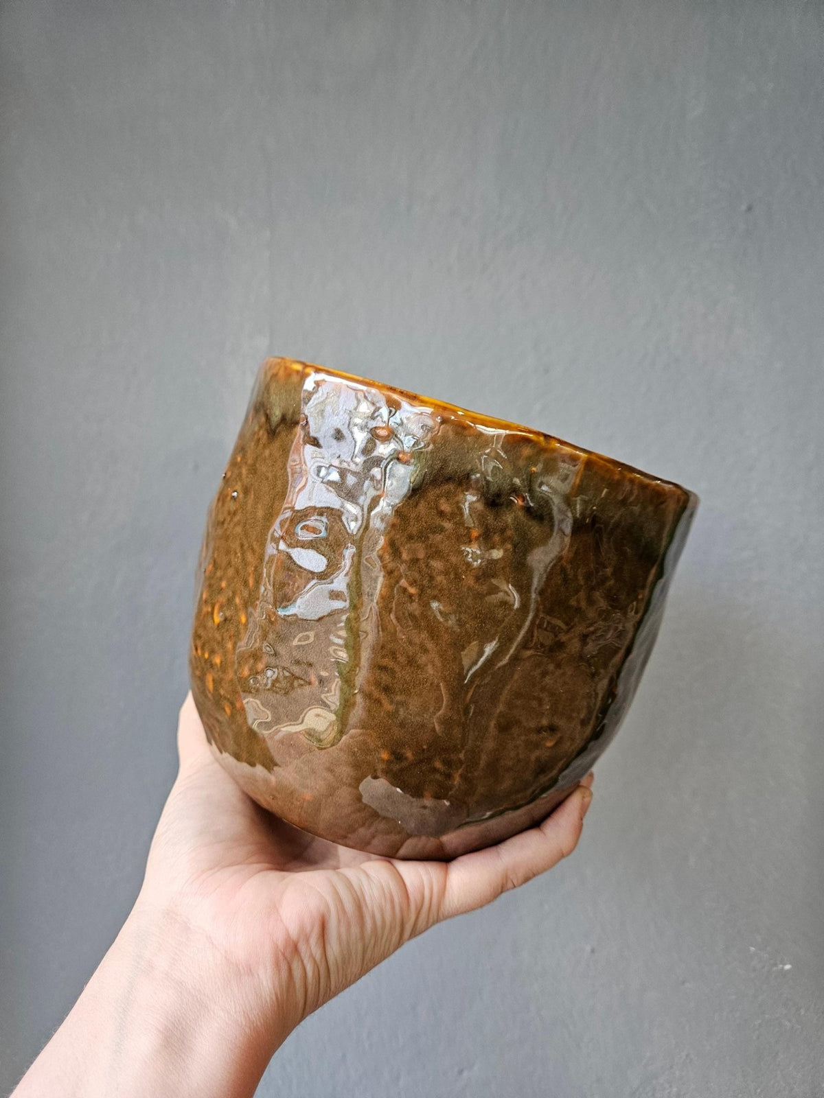 Brooke Rustic Glazed Pot - SGP Garden Ltd