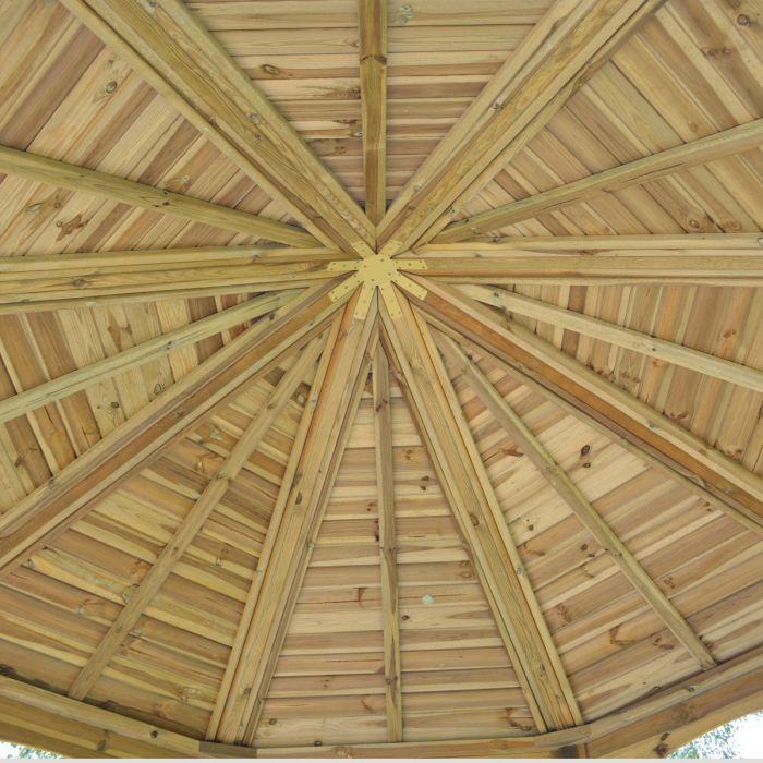 Buckingham Octogan Timber Gazebo - SGP Garden Ltd