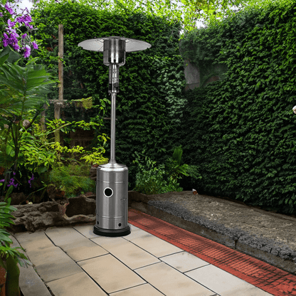 Capri Patio 12.5kW Stainless‑Steel Patio Heater - SGP Garden Ltd