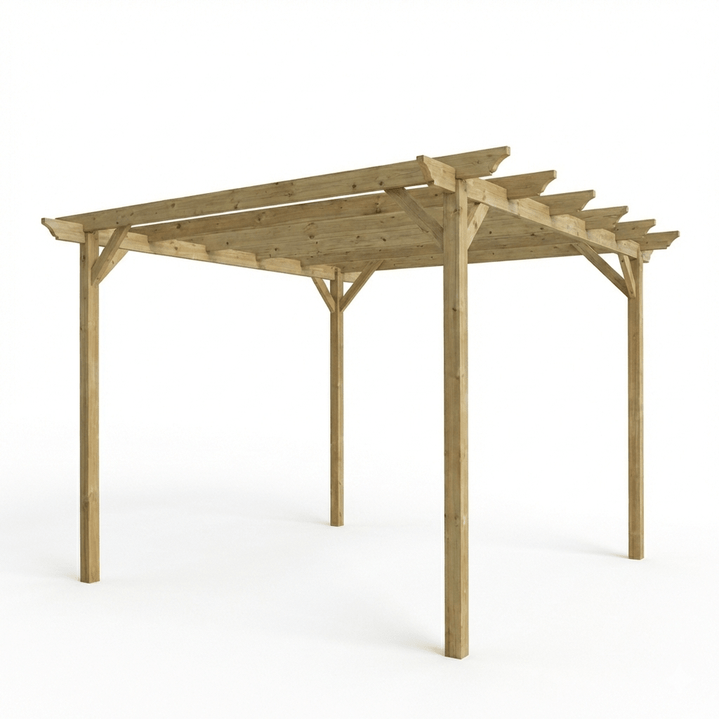 Champion Wooden Garden Pergola Kit - SGP Garden Ltd