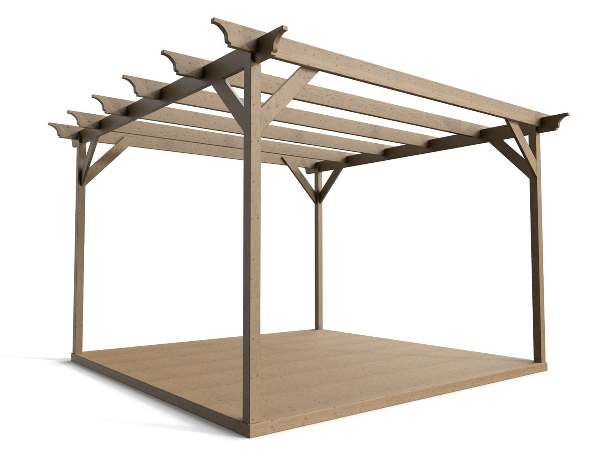 Champion Wooden Pergola and Decking Kit - SGP Garden Ltd