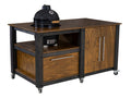 "Chef's Mate" BBQ Grill Table, Kitchen space for all ceramic kamado cookers - SGP Garden Ltd