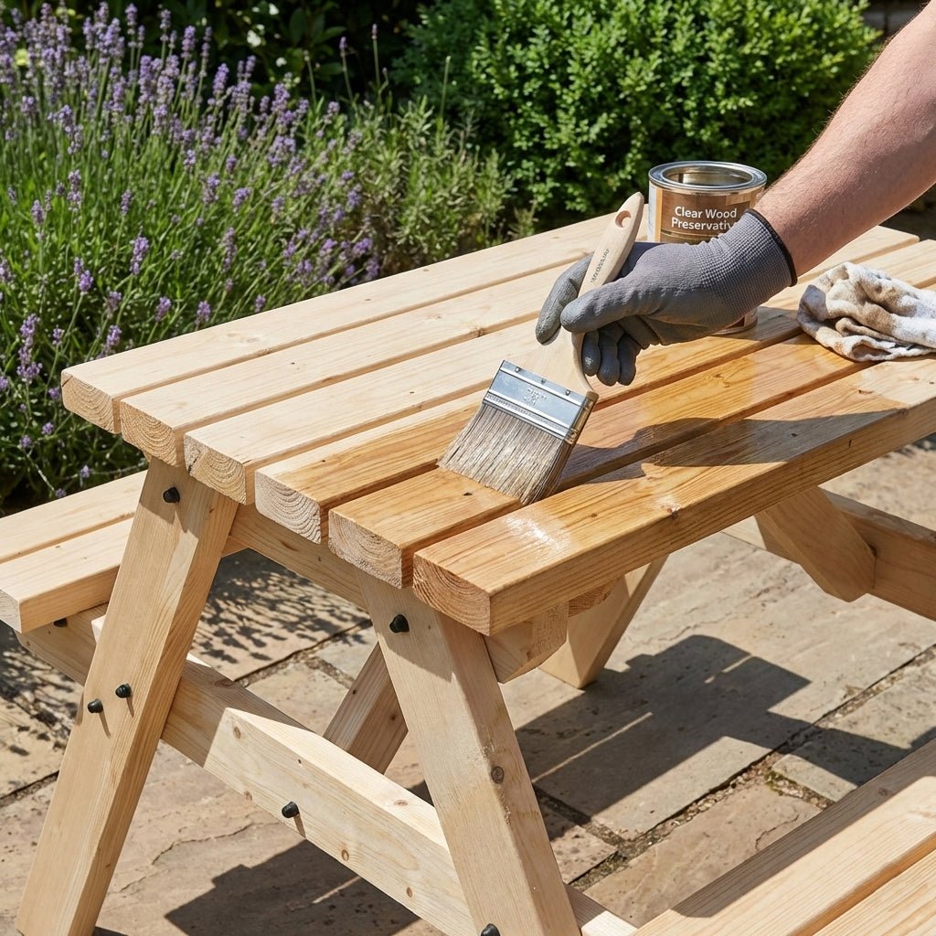 Classic Pub Style Picnic Bench and Table - SGP Garden Ltd