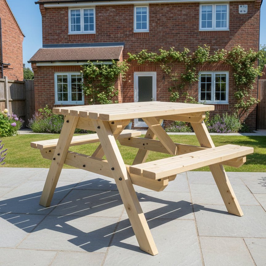 Classic Pub Style Picnic Bench and Table - SGP Garden Ltd