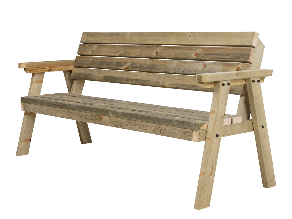 Consilium Garden Fence Bench With Backrest - SGP Garden Ltd