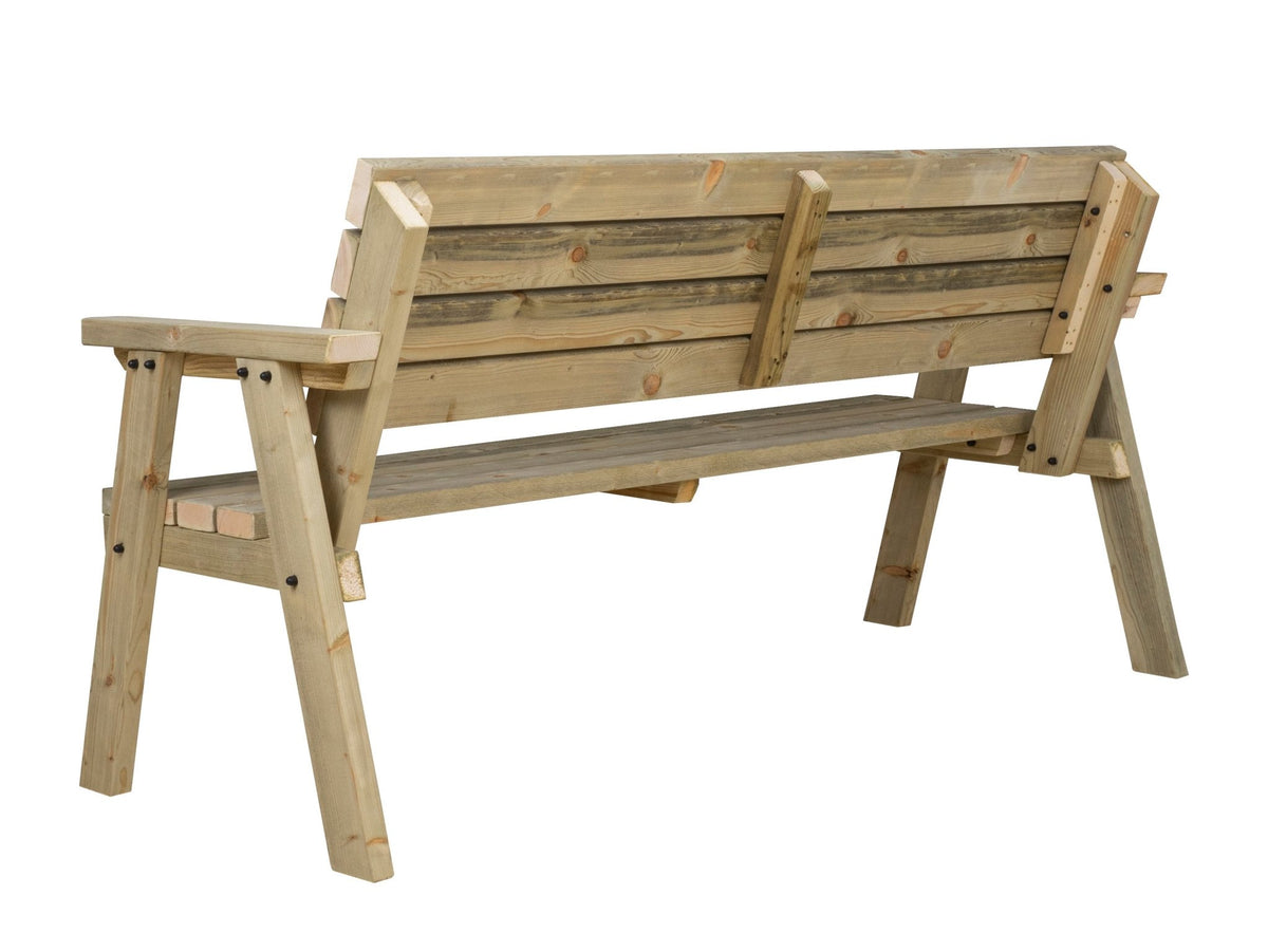 Consilium Garden Fence Bench With Backrest - SGP Garden Ltd