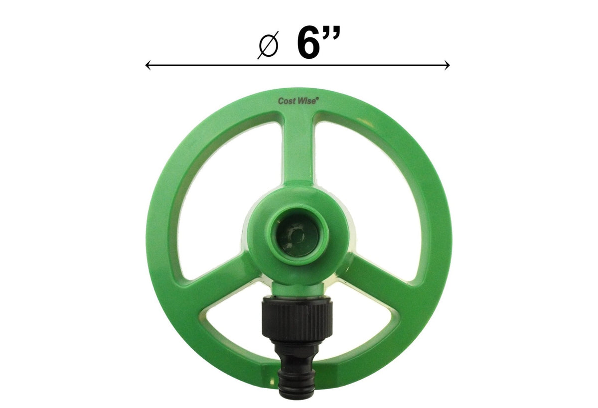 Cost Wise 3-Arm Revolving Sprinkler Outdoor Watering Kit Outdoor Hose Accessory - SGP Garden Ltd