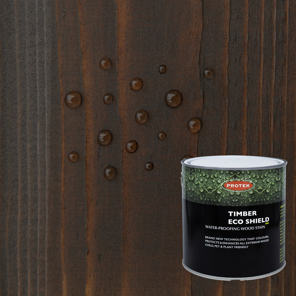 Dark Brown - Timber Eco Shield Wood Stain - SGP Garden Ltd