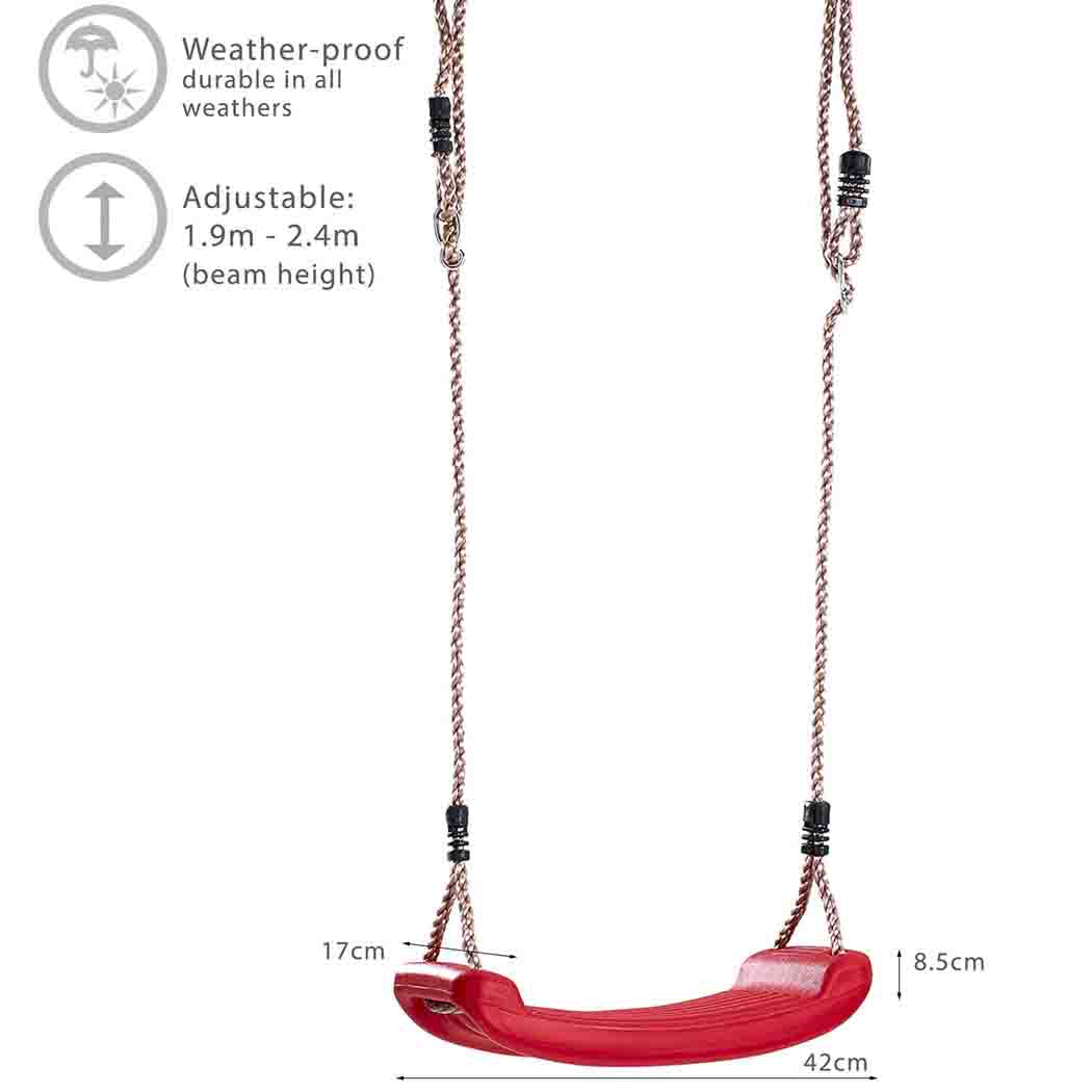 Deluxe Plastic Swing Seat - Versatile Hanging Options - SGP Garden Ltd