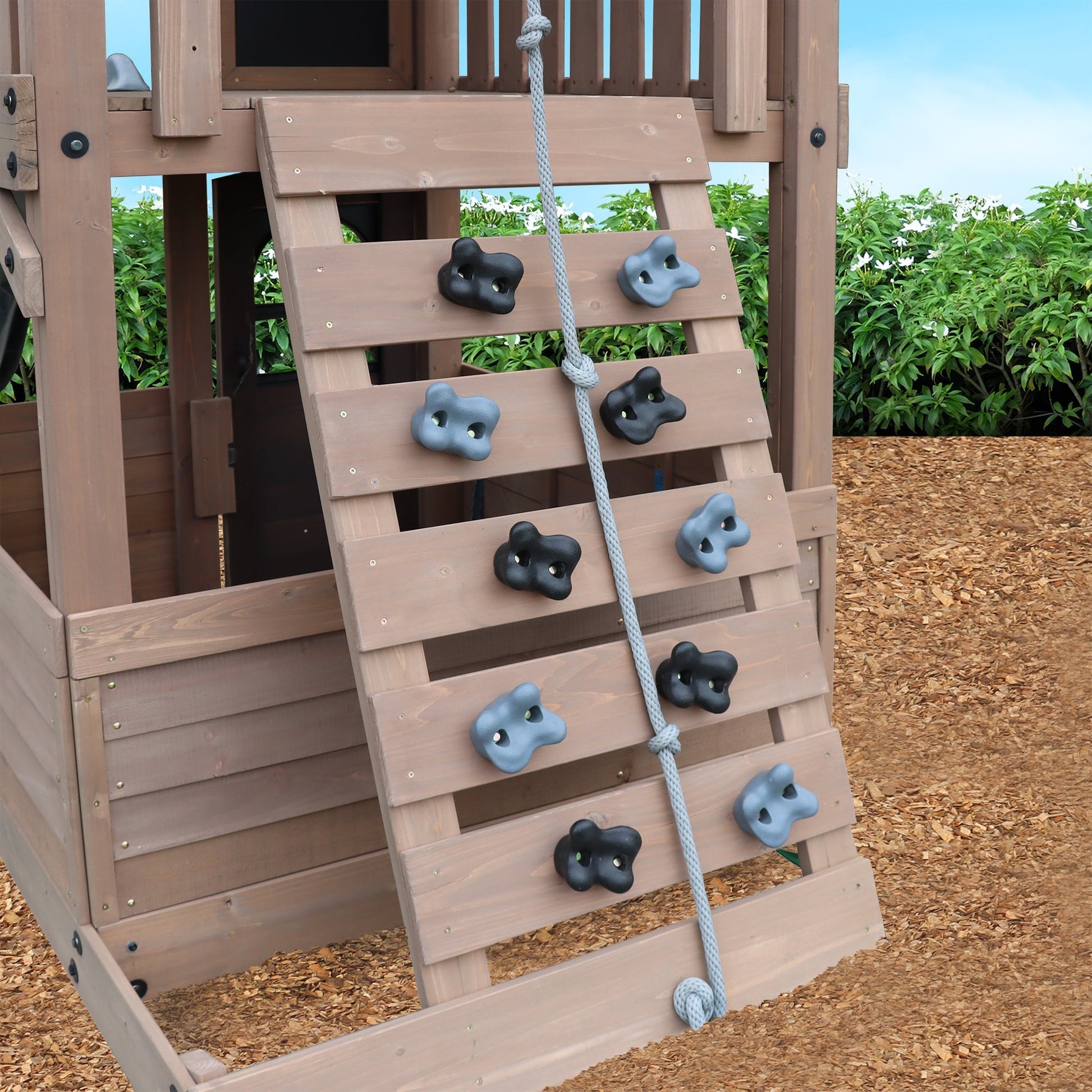 Driftwood Cove Wooden Climbing Frame - SGP Garden Ltd