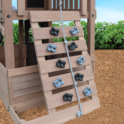 Driftwood Cove Wooden Climbing Frame - SGP Garden Ltd