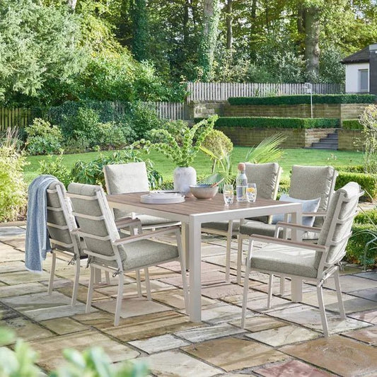 Easton 6‑Seater Outdoor Dining Set - SGP Garden Ltd