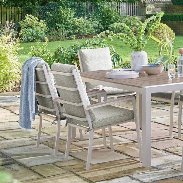 Easton 6‑Seater Outdoor Dining Set - SGP Garden Ltd