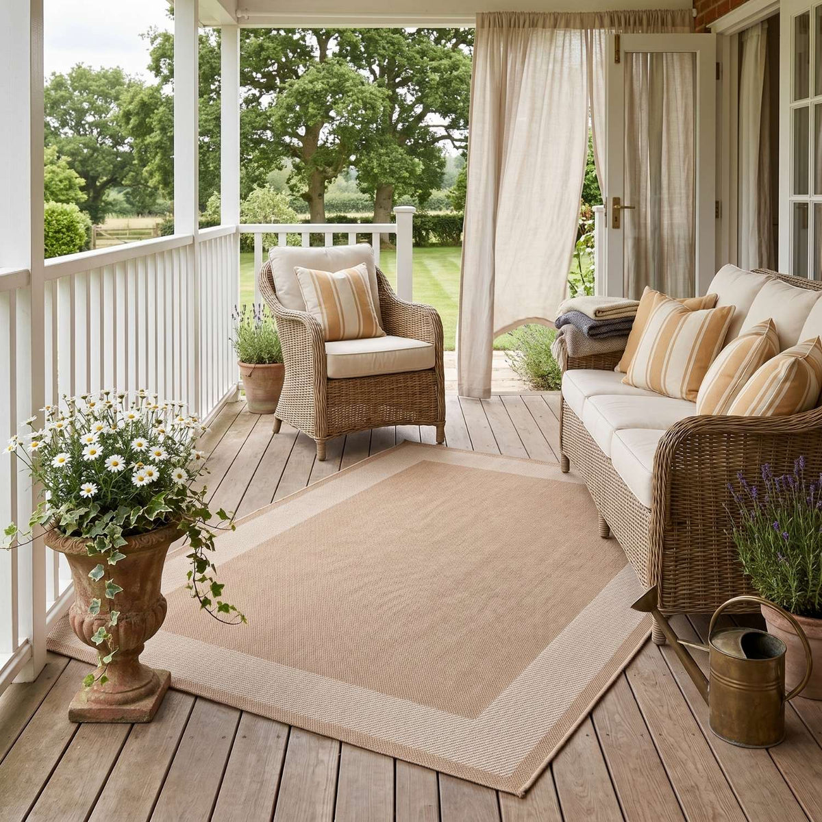 Ecology Outdoor Rug Beige | 200b - SGP Garden Ltd