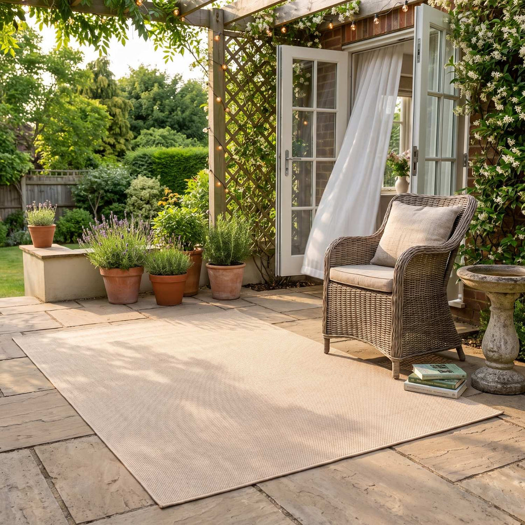 Ecology Outdoor Rug Beige | 500B - SGP Garden Ltd