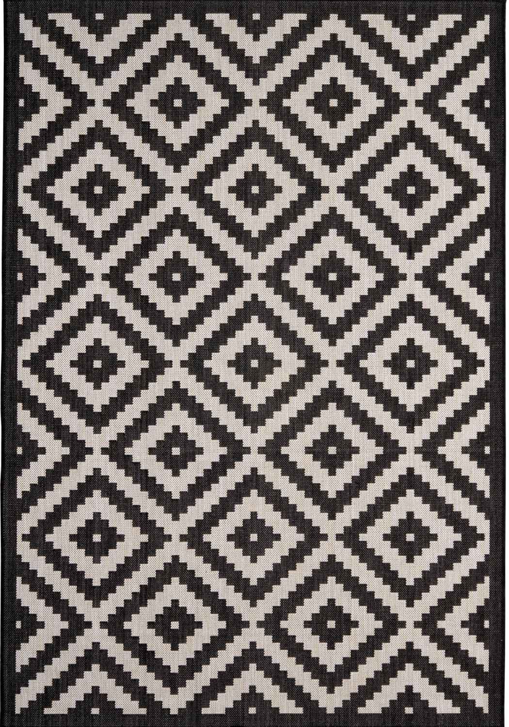 Ecology Outdoor Rug Black | 100bl - SGP Garden Ltd