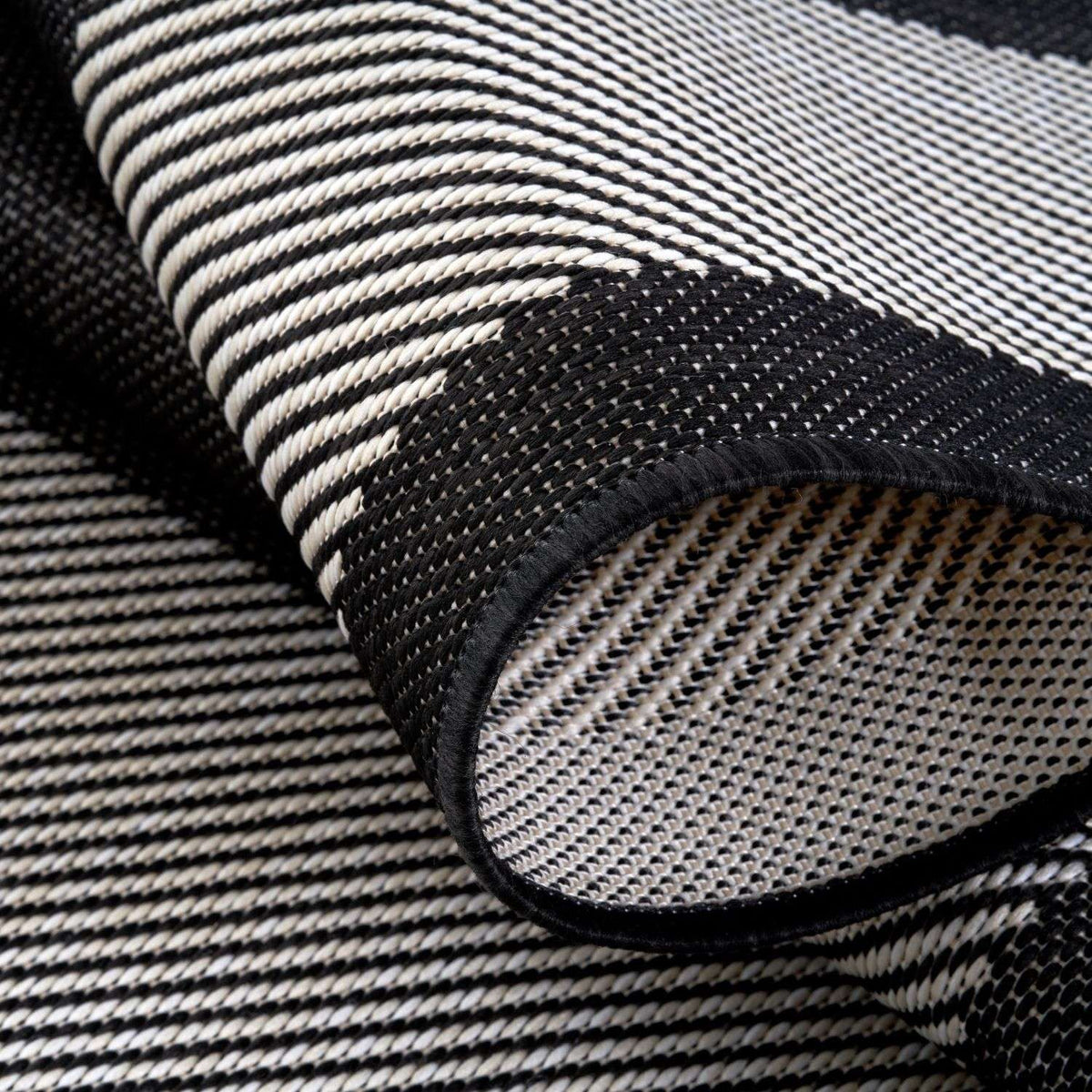 Ecology Outdoor Rug Black | 200bl - SGP Garden Ltd