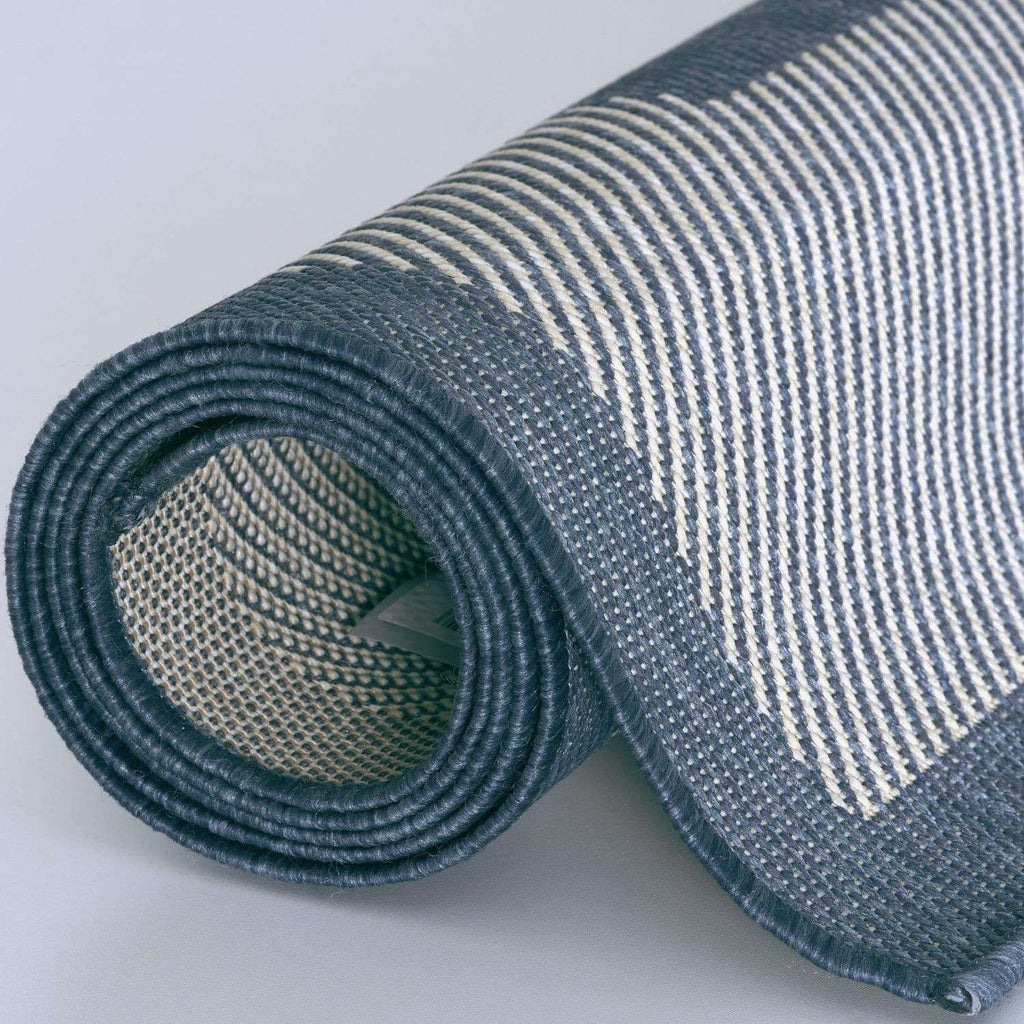 Ecology Outdoor Rug Blue | 200blu - SGP Garden Ltd
