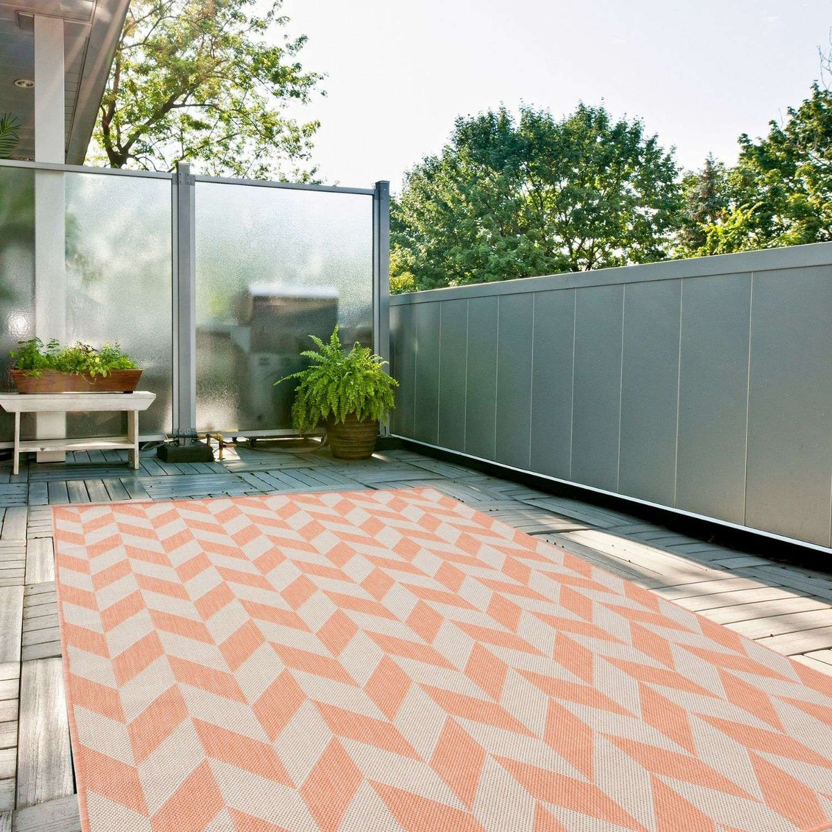 Ecology Outdoor Rug Orange | 600Or - SGP Garden Ltd