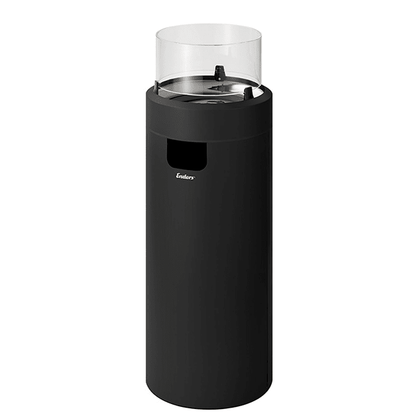 Enders® Large Black NOVA LED Flame Heater - SGP Garden Ltd