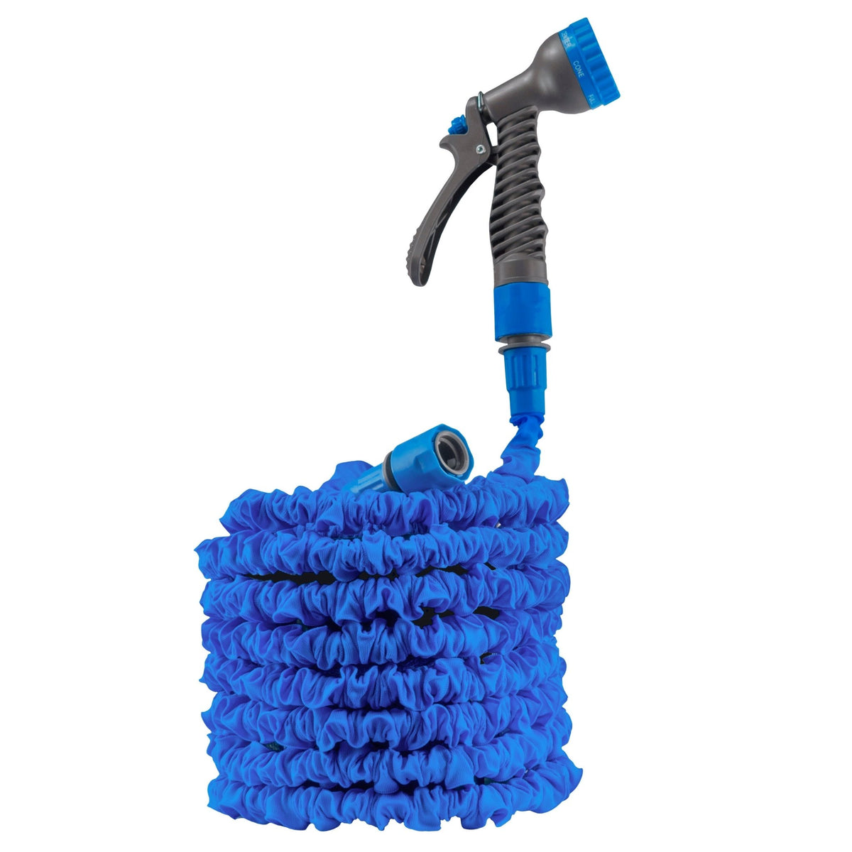 Expanding Trick Hose 10m - 30m Blue Outdoor Watering Kit Outdoor Hose Accessory - SGP Garden Ltd