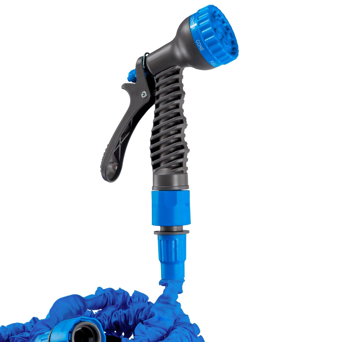 Expanding Trick Hose 10m - 30m Blue Outdoor Watering Kit Outdoor Hose Accessory - SGP Garden Ltd